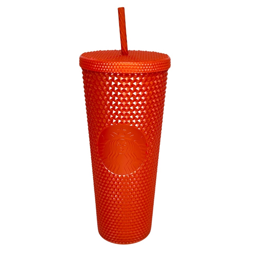 Starbucks 2022 Fall Studded Tumbler Orange Venti Cup